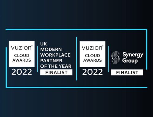 SynergyGroup Shortlisted Finalist for Vuzion Cloud Awards 2022!
